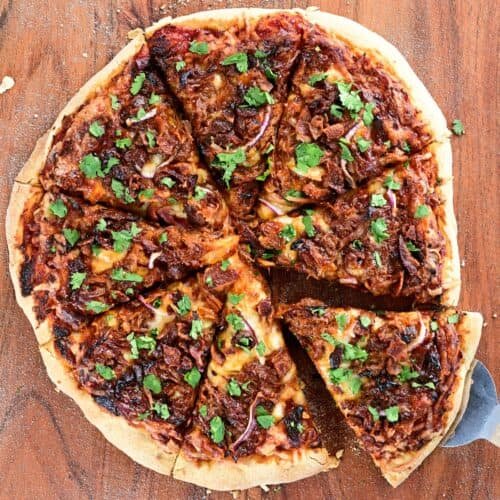 BBQ Pulled Pork Pizza 10'