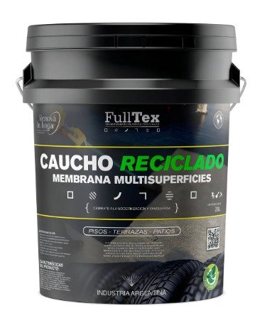 Membrana Caucho Líquido Fulltex Impermeabilizante Gris 20l Mate 4.4 Calificación 4.4 de 5. 754 opiniones. (754)