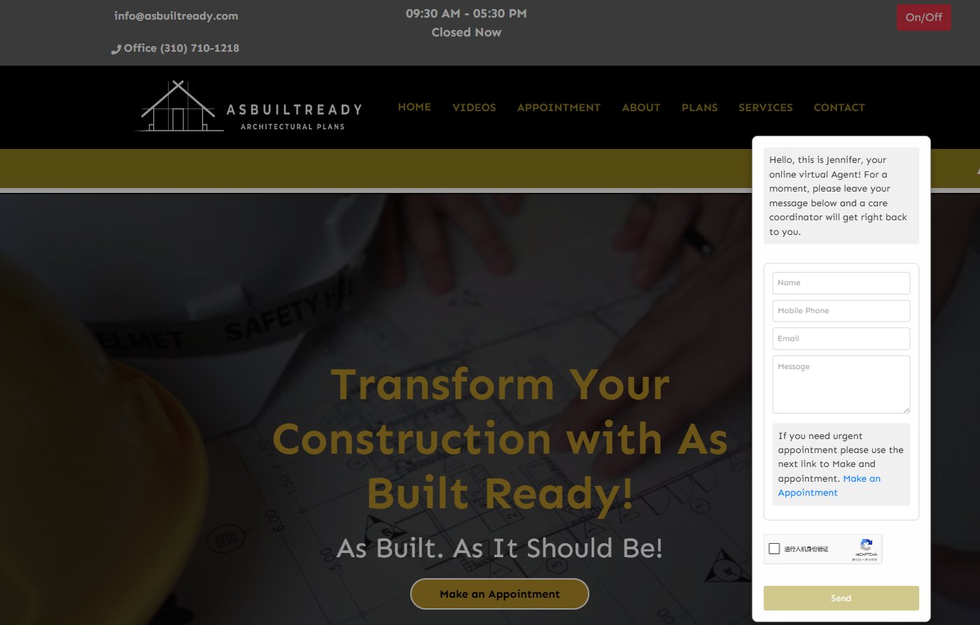 ASBUILT READY Arquitectura Plans